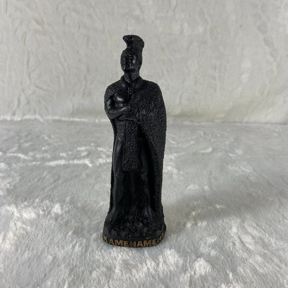 Vintage King Kamehameha Hawaii Tourist Souvenir 1960's collection Lava Poly Art - Picture 2 of 15